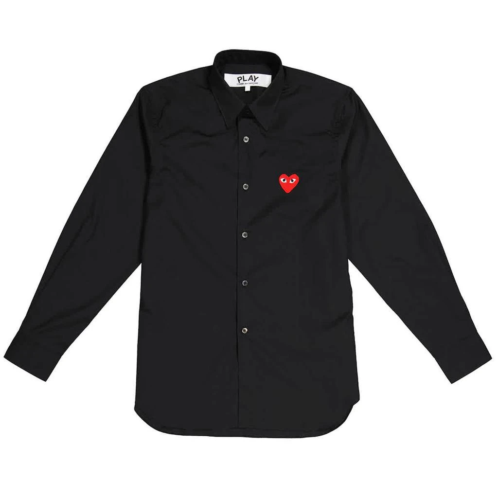 商品Comme des Garcons|男士 川久保玲 Comme Des Garcons 红心 长袖 黑色 衬衫,价格¥1000,第1张图片