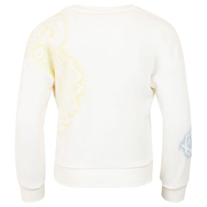 商品Kenzo|Ivory Tiger Urban Logo Sweatshirt,价格¥458,第7张图片详细描述