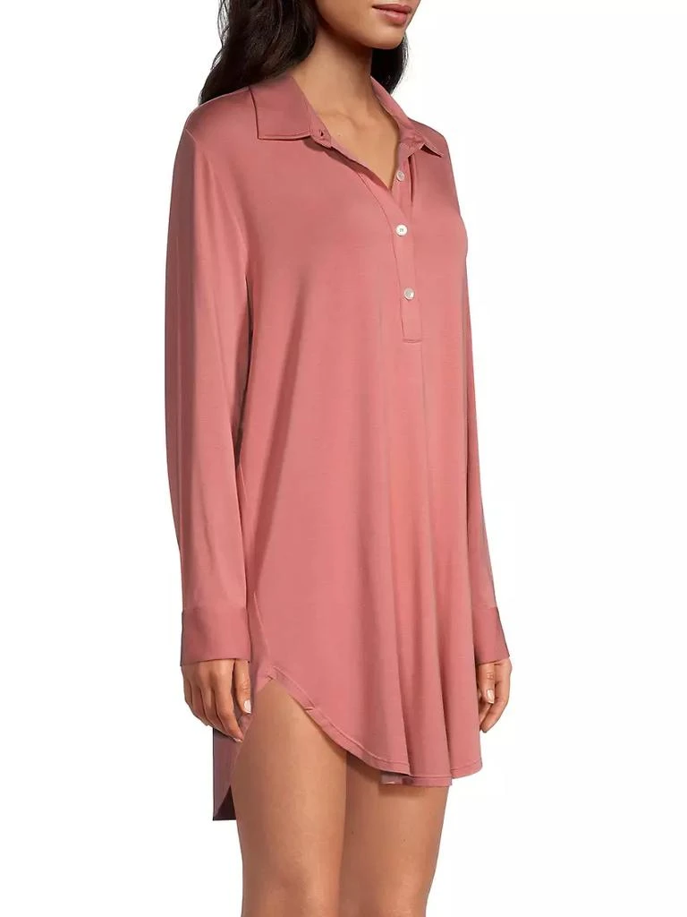 商品Eberjey|Gisele Boyfriend Sleep Shirt,价格¥439,第4张图片详细描述