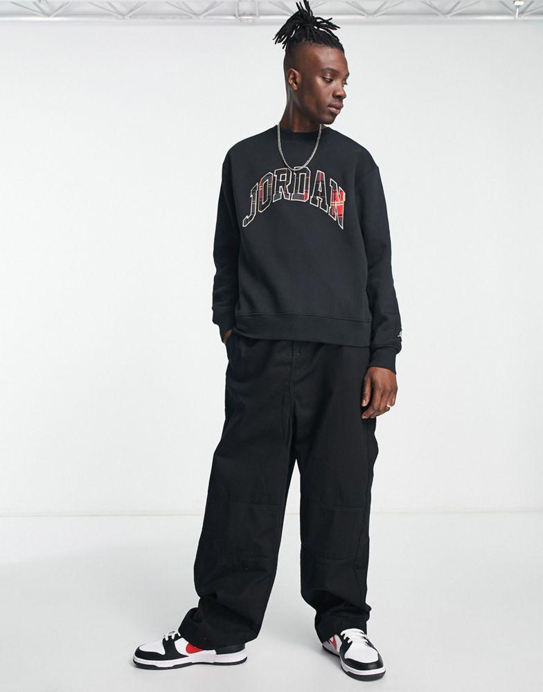 Jordan essentials sweatshirt in black商品第3张图片规格展示