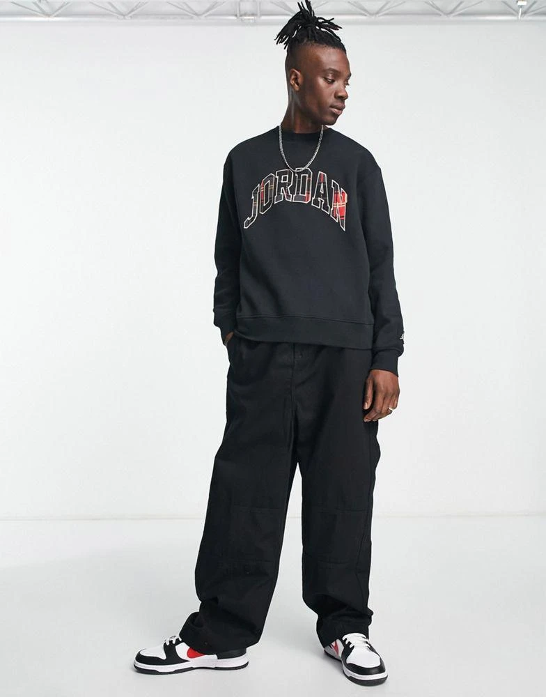 商品Jordan|Jordan essentials sweatshirt in black,价格¥628,第3张图片详细描述