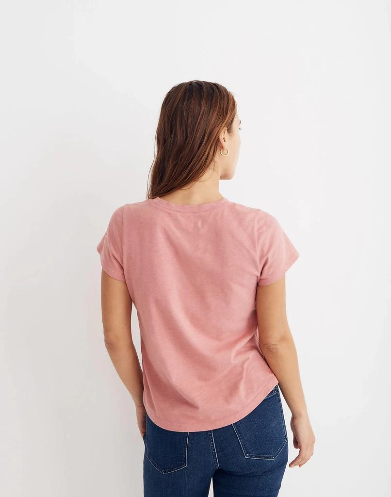 商品Madewell|Madewell x BCRF Shrunken Shirttail Tee,价格¥105,第3张图片详细描述