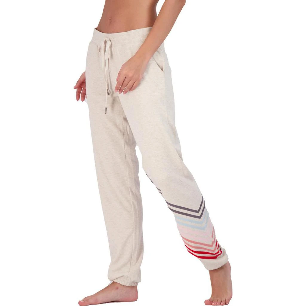 商品P.J. Salvage|PJ Salvage Happy Vibes Women's Striped Fleece Drawstring Sweatpants,价格¥208,第5张图片详细描述