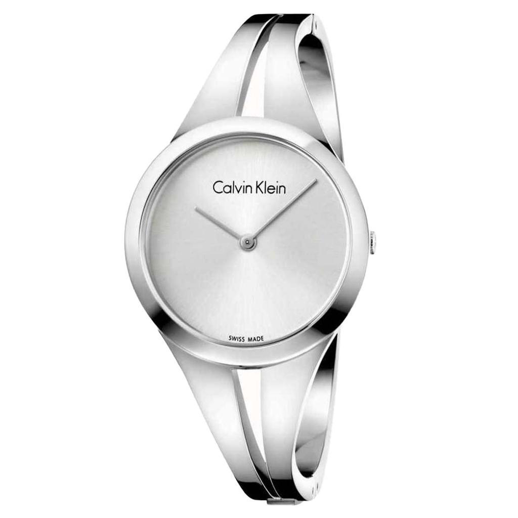 商品Calvin Klein|Calvin Klein Women's Addict K7W2S116 28mm Silver Dial Stainless Steel Watch,价格¥442,第1张图片