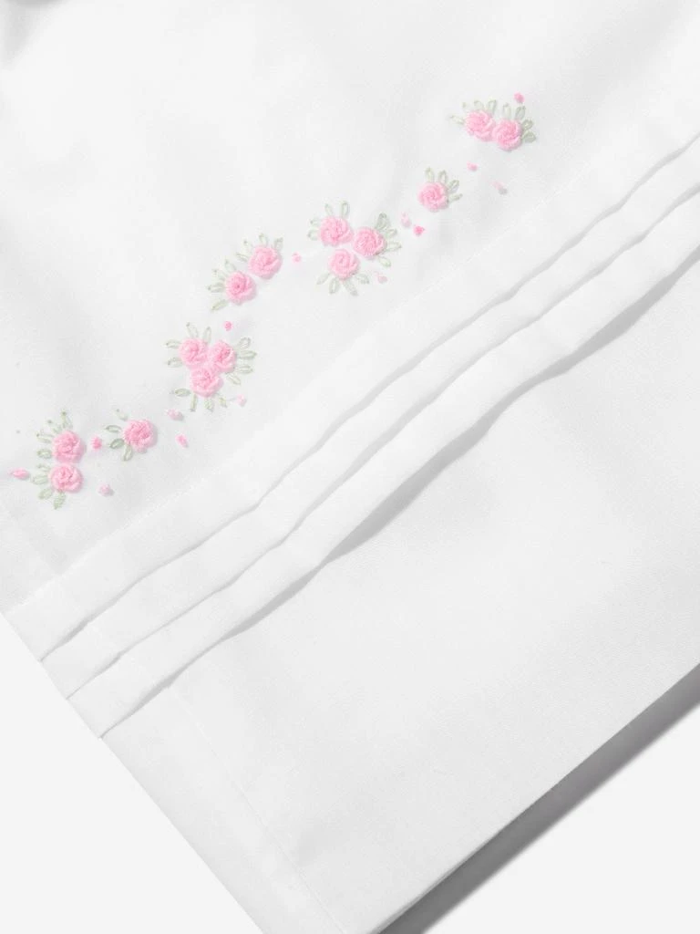 商品Sarah Louise|Baby Girls Embroidered Dress in White,价格¥352,第4张图片详细描述