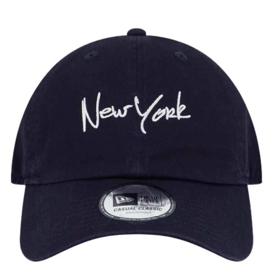 商品New Era|Navy New York Script Classic Cap,价格¥133,第1张图片