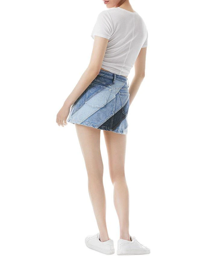 商品Alice + Olivia|Good Denim Mini Skirt,价格¥736,第5张图片详细描述