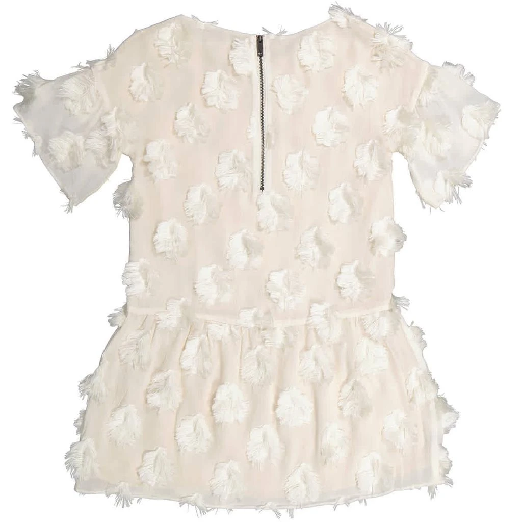 商品Burberry|Girls Natural White Anabella Ruffle Sleeve Dress,价格¥2293,第2张图片详细描述