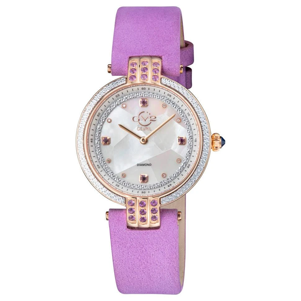 商品Gevril|GV2 by Gevril Matera Diamond Women's Watch,价格¥6068,第1张图片