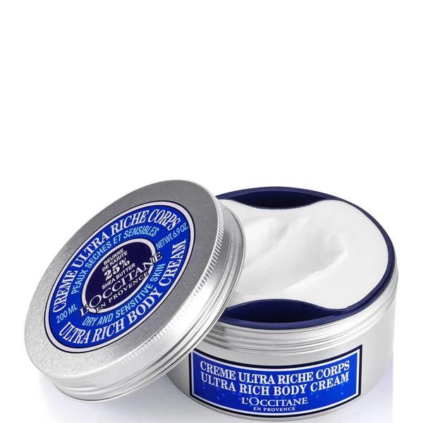 商品L'Occitane|L'Occitane Shea Butter Ultra Rich Body Cream 6.9oz,价格¥319,第3张图片详细描述