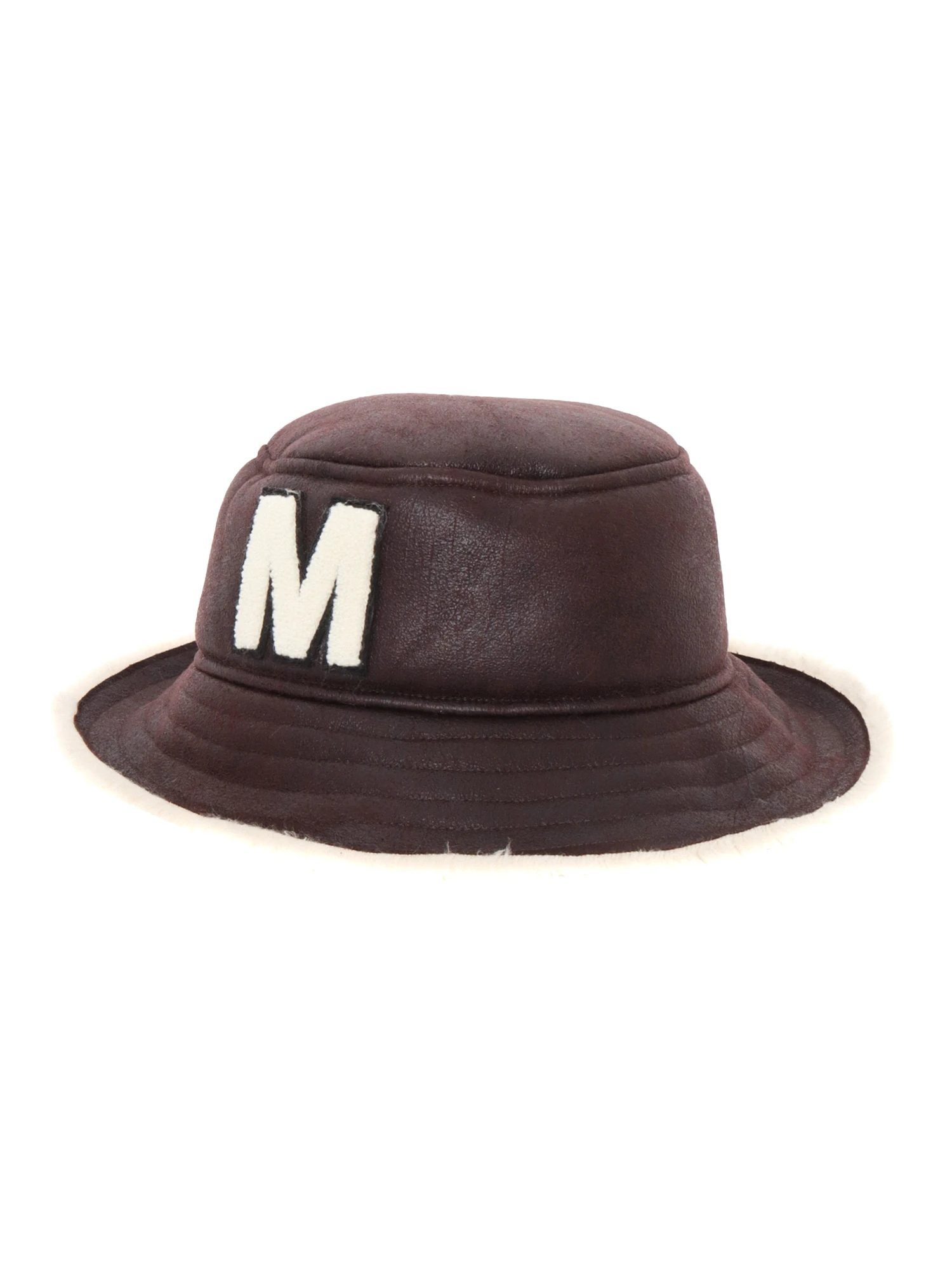 商品【商品预售7天】 MM6|MM6 男童帽子 M60262MM066M6701 棕色,价格¥627,第1张图片