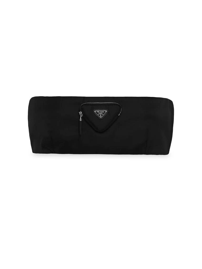商品Prada|Re-Nylon Bandeau Bra Top,价格¥7456,第1张图片