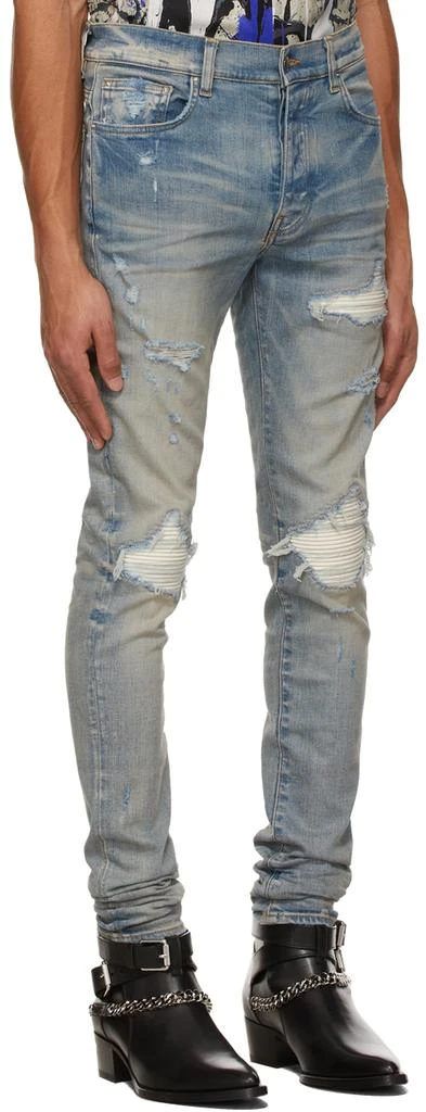 商品AMIRI|Blue & Taupe MX1 Ultra Suede Jeans,价格¥9128,第2张图片详细描述