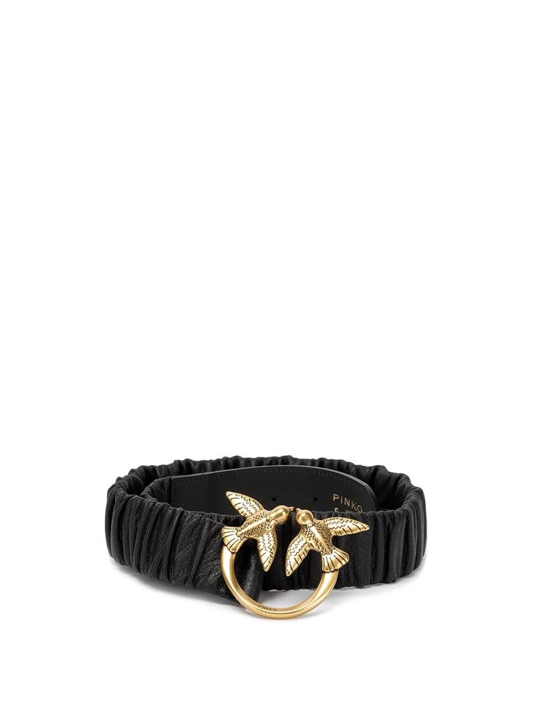 商品PINKO|Pinko `Love Ruffle 1` 4 Cm Belt,价格¥560,第1张图片