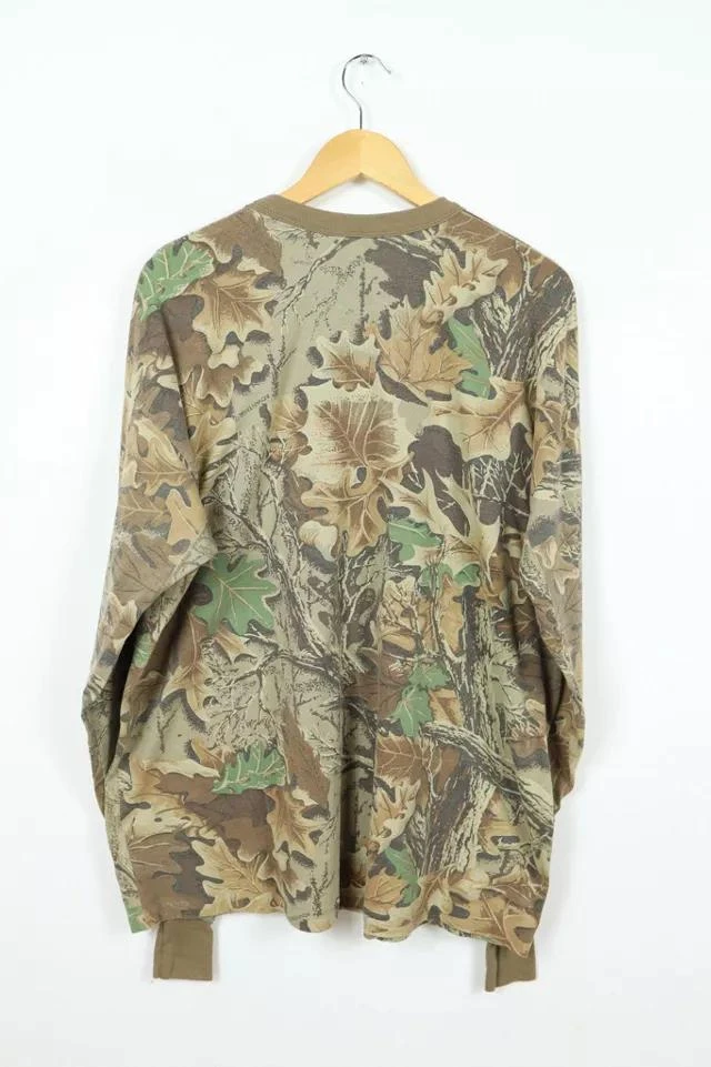 商品Urban Outfitters|Vintage Long Sleeve Camo Tee 011,价格¥483,第2张图片详细描述