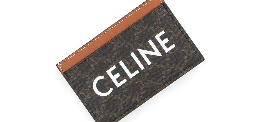 商品Celine|Celine Triomphe 帆布印花卡夹,价格¥2305,第5张图片详细描述