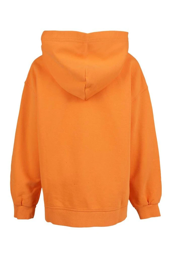 商品MM6|MM6 Maison Margiela Kids Logo Printed Long-Sleeved Hoodie,价格¥697-¥871,第2张图片详细描述