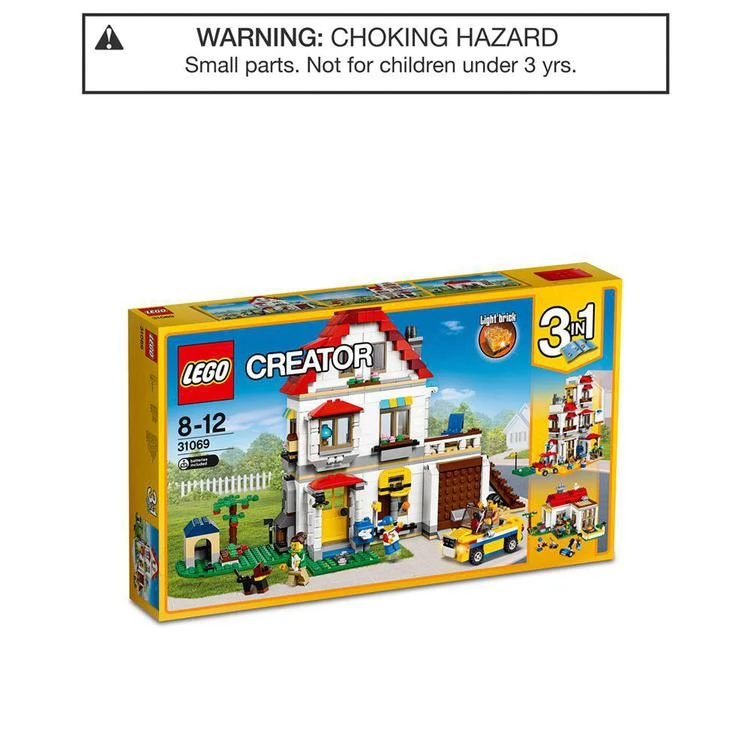 商品LEGO|728-Pc. Creator Modular Family Villa Set,价格¥523,第1张图片