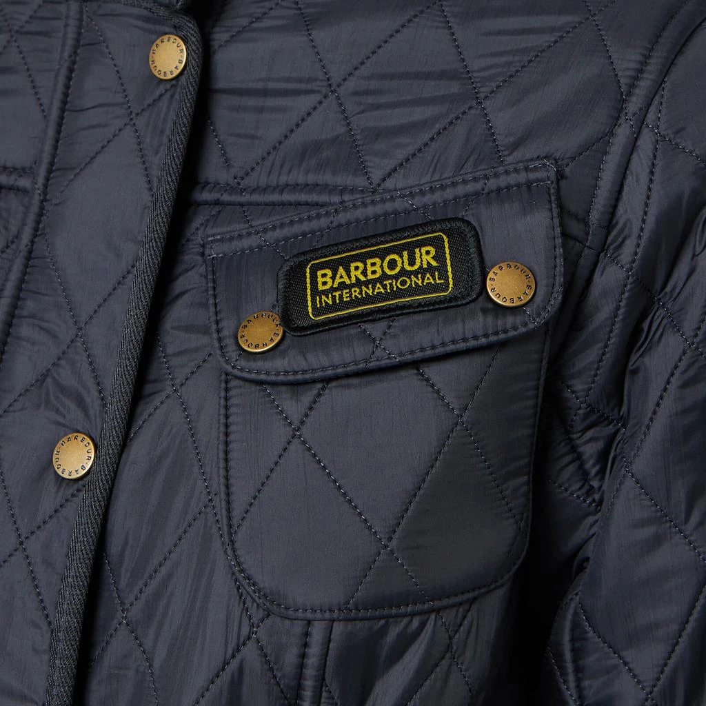 商品Barbour|Barbour International Women's Polarquilt Jacket - Navy,价格¥1582,第4张图片详细描述