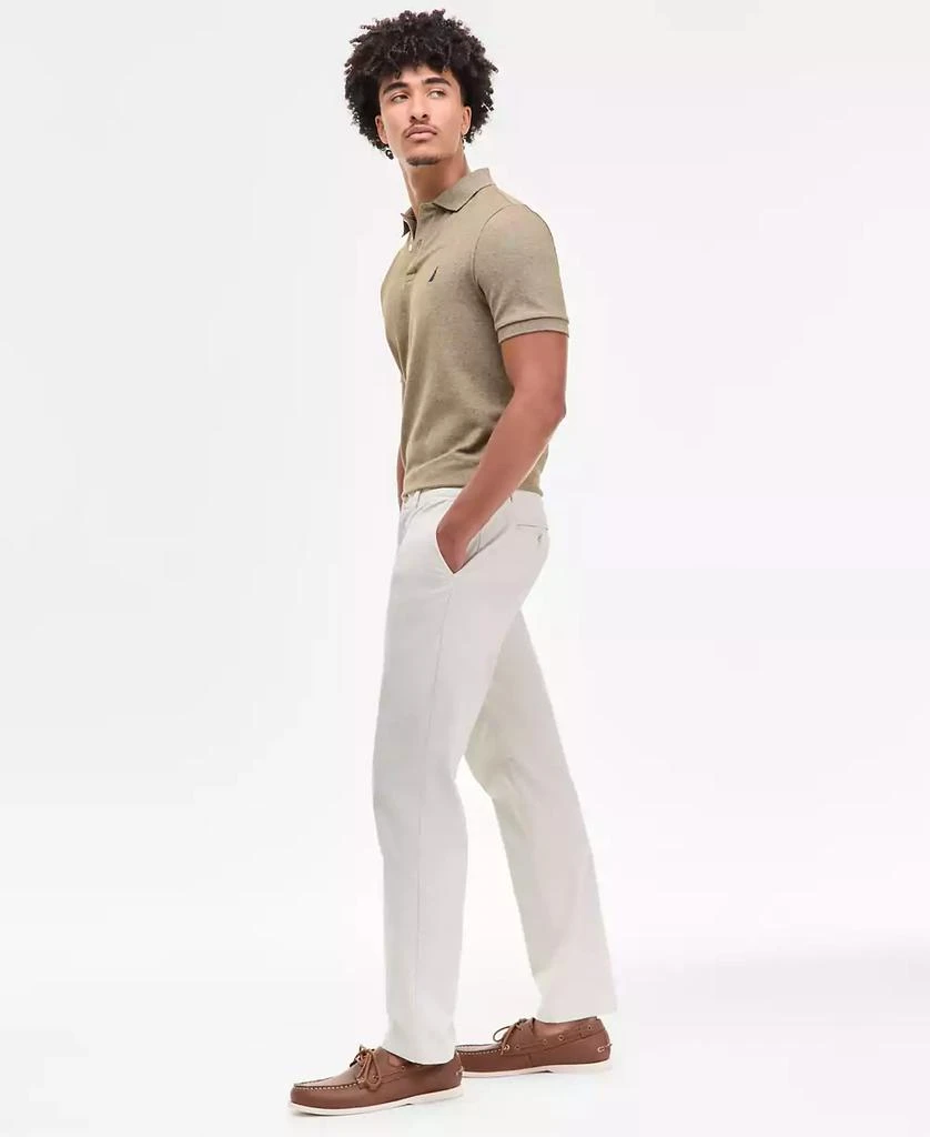 商品Nautica|Men's Classic-Fit Stretch Solid Flat-Front Chino Deck Pants,价格¥354,第5张图片详细描述