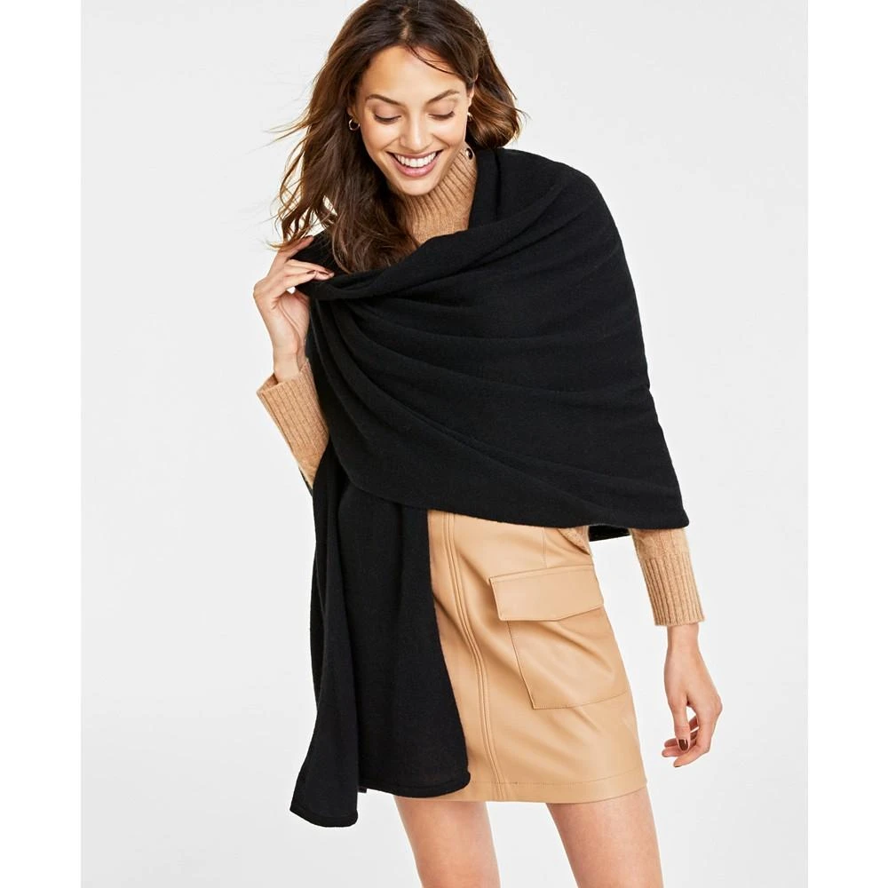 商品Charter Club|100% Cashmere Oversized Scarf, Created for Macy's,价格¥477,第2张图片详细描述