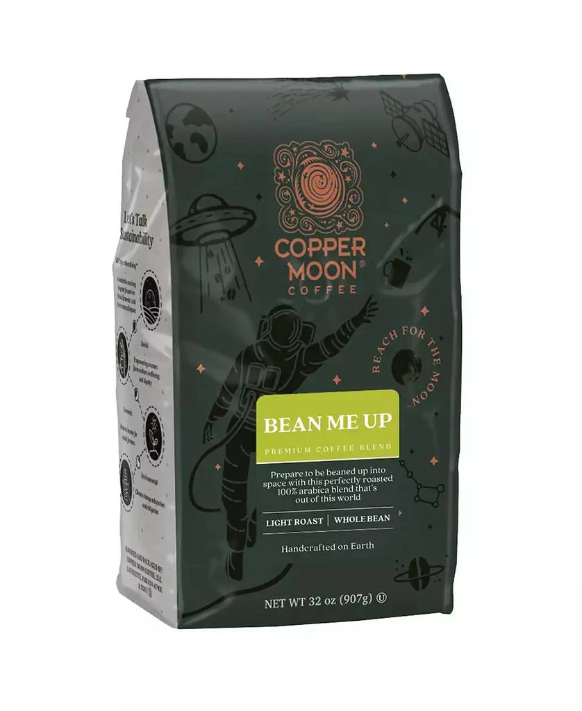 商品Copper Moon Coffee|Whole Bean Coffee, Bean Me Up Blend, 2 lbs,价格¥187,第1张图片