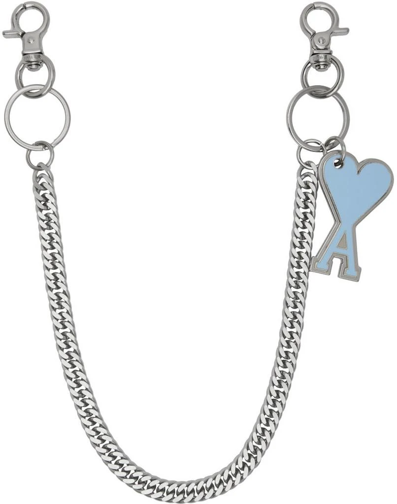 商品AMI|Blue Ami de Cœur Keyring,价格¥349,第1张图片
