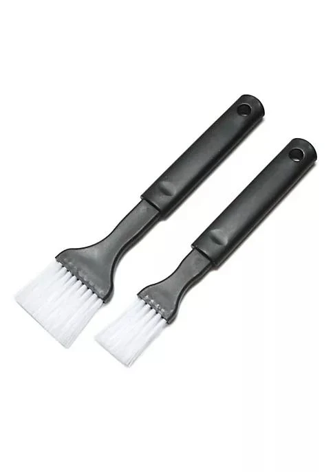 商品Kitcheniva|2 Piece Pastry Brush Nylon Bristle Black Plastic Grip,价格¥90,第2张图片详细描述