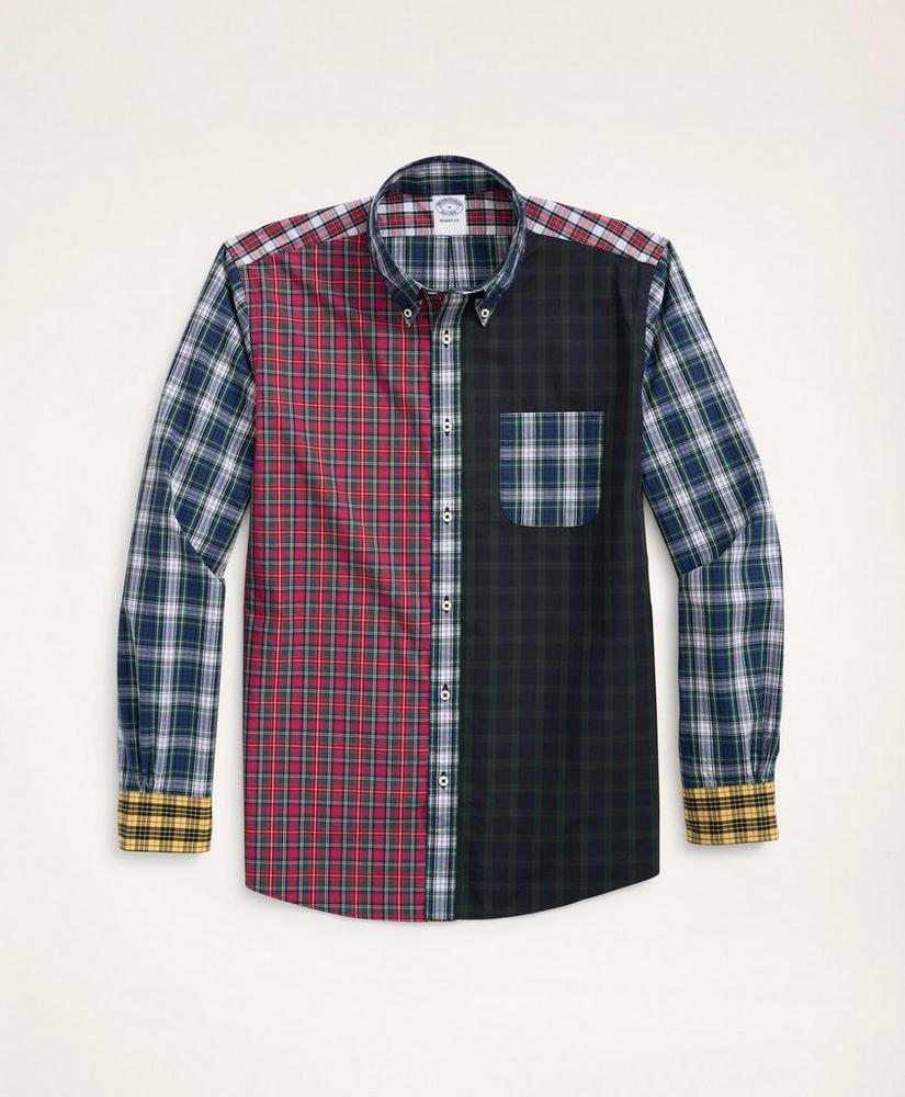 Regent Regular-Fit Original Broadcloth Fun Tartan Sport Shirt商品第1张图片规格展示