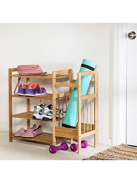 商品Honey Can Do|Bamboo Entryway Organizer,价格¥645,第2张图片详细描述