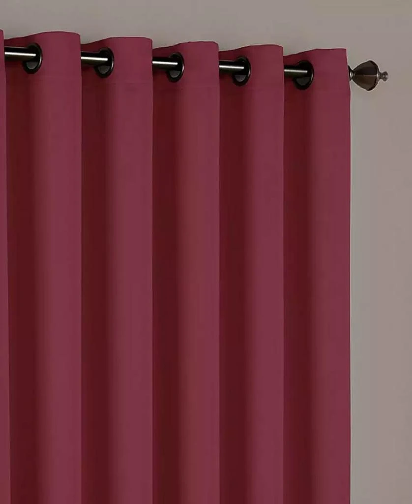 商品Eclipse|Tricia Thermapanel Room-Darkening Grommet Door Panel,100" x 84",价格¥298,第3张图片详细描述