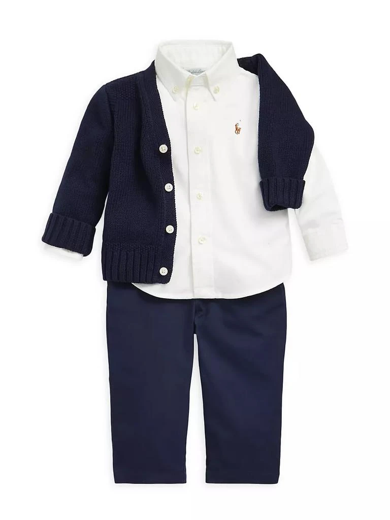 商品Ralph Lauren|Baby Boy's Cotton Oxford Sportshirt,价格¥338,第2张图片详细描述