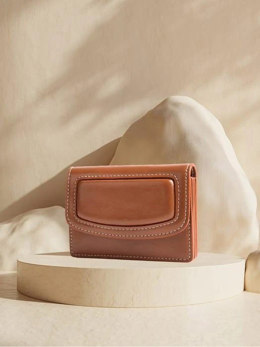 商品LE MASQUE|Palette Card Wallet_Wood,价格¥718,第1张图片