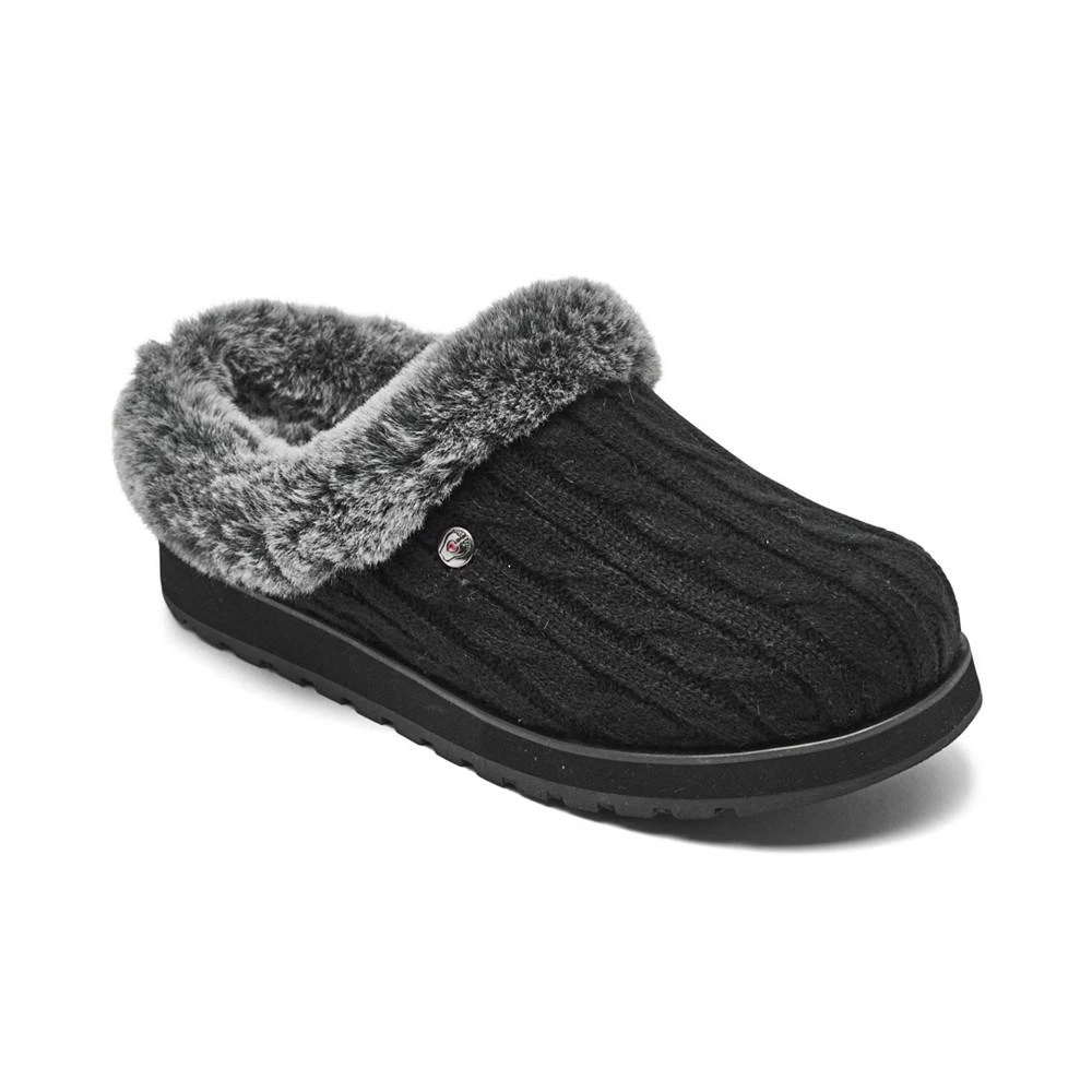 商品SKECHERS|Women's Bobs Keepsakes - Ice Angel Faux Fur Slippers from Finish Line,价格¥188,第1张图片