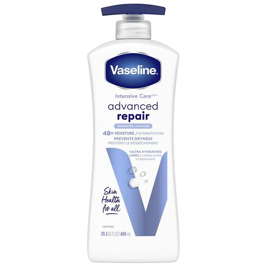 商品Vaseline|Advanced Repair Body Lotion Unscented,价格¥73,第1张图片