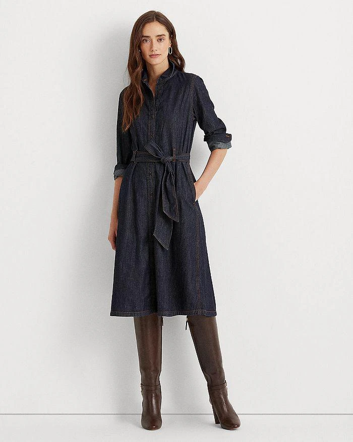 商品Ralph Lauren|Denim Shirt Dress,价格¥1229,第4张图片详细描述