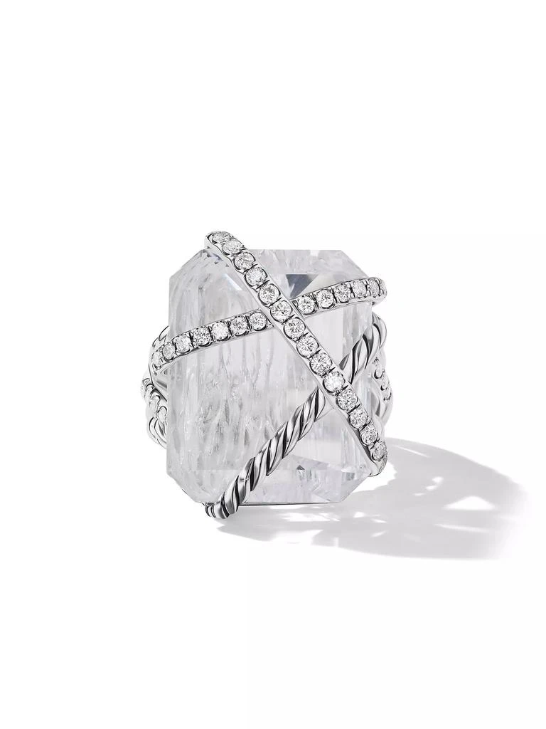 商品David Yurman|Cable Wrap Ring in Sterling Silver,价格¥23979,第3张图片详细描述