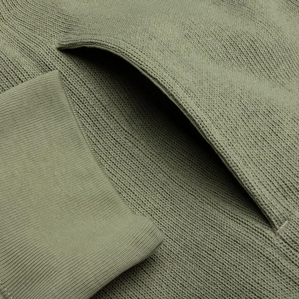 商品Helmut Lang|Zip-Up Logo Hoodie - Tea,价格¥2466,第5张图片详细描述