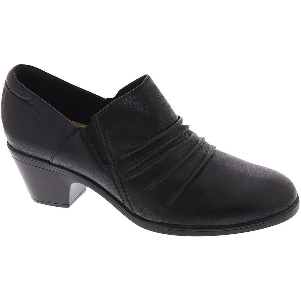 商品Clarks|Clarks Womens Emily Cove Leather Slip On Clogs,价格¥659,第1张图片