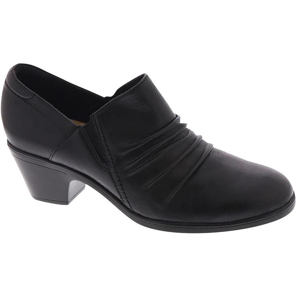 商品Clarks|Clarks Womens Emily Cove Leather Slip On Clogs,价格¥667,第1张图片