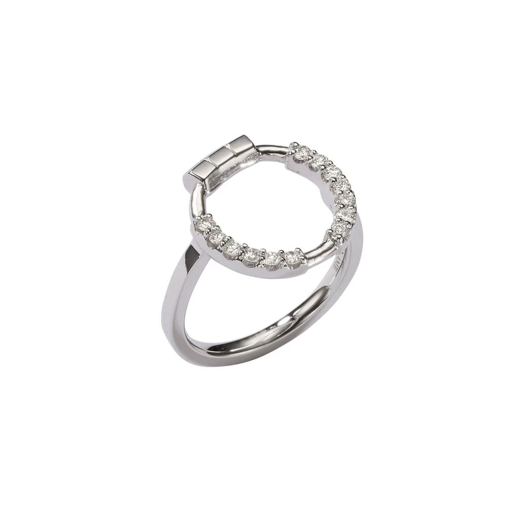 商品AME|Âme Totem 18K White Gold, Lab-Grown Diamond 0.77ct. Tw. Cocktail Ring Sz. 6,价格¥3685,第3张图片详细描述