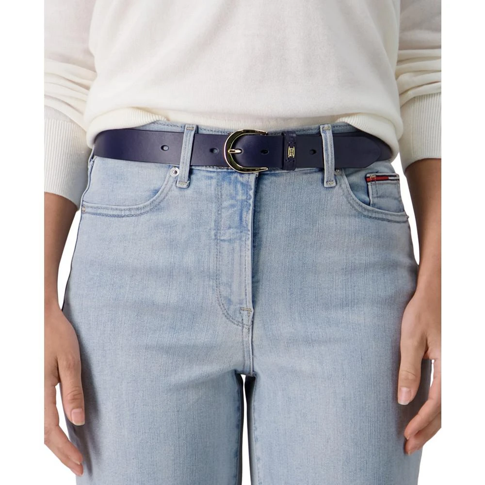 商品Tommy Hilfiger|Women's Signature Leather Jean Belt,价格¥331,第3张图片详细描述