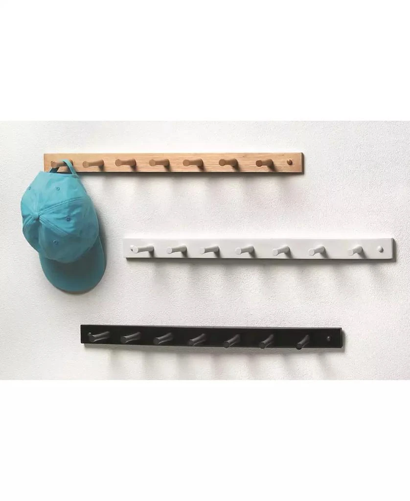 Diversified Wall-Mounted 7 Peg Wood Hook Rack 商品