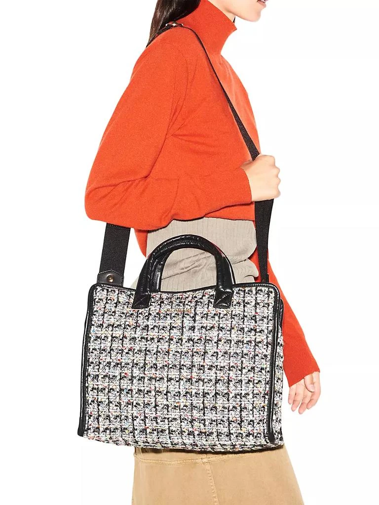 商品MZ Wallace|Tweed Box Tote Bag,价格¥2387,第4张图片详细描述