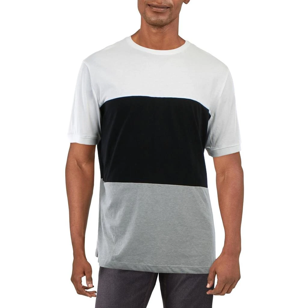 商品Weatherproof Vintage|Weatherproof Vintage Mens Crewneck Colorblock T-Shirt,价格¥69,第1张图片