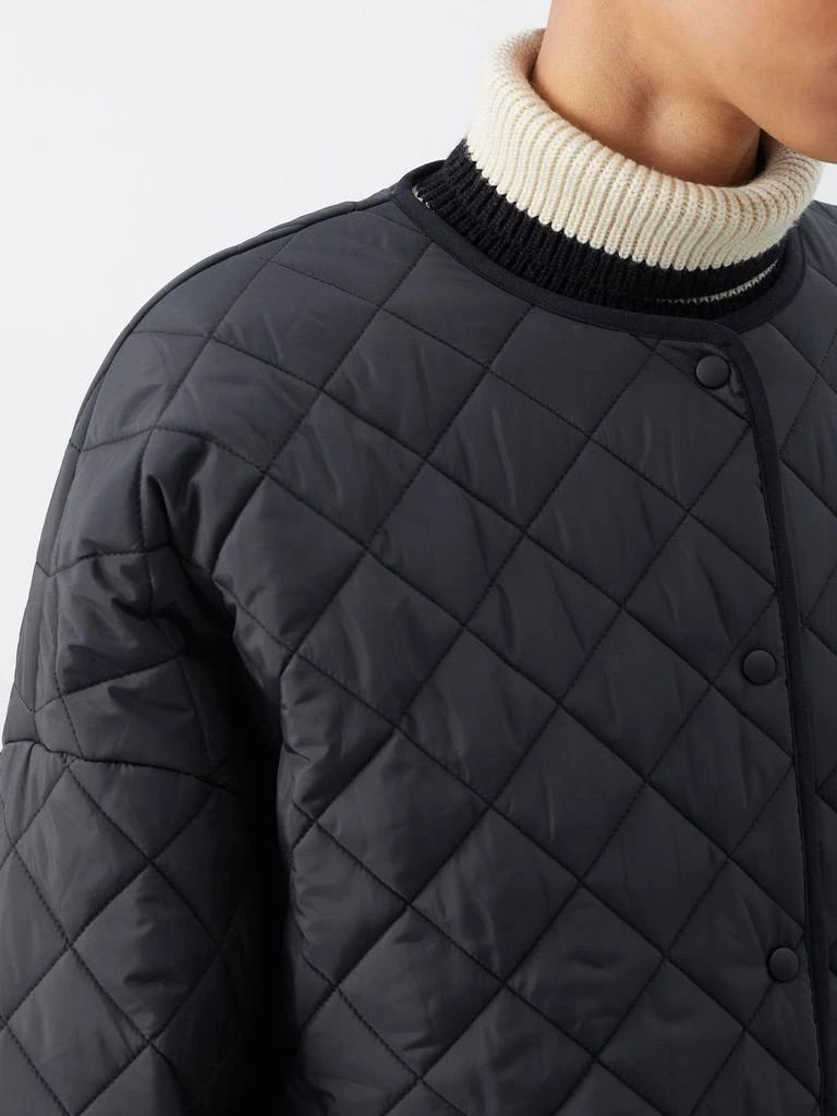 商品Totême|Dublin diamond-quilted soft-shell jacket,价格¥2496,第4张图片详细描述