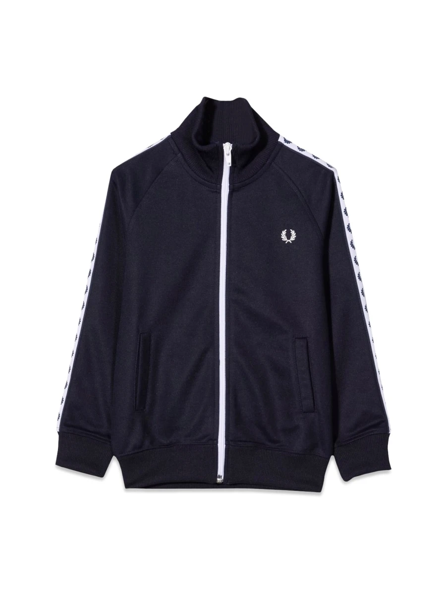 商品Fred Perry|Fred Perry 男童卫衣 FPSY612339T266 蓝色,价格¥1118,第1张图片