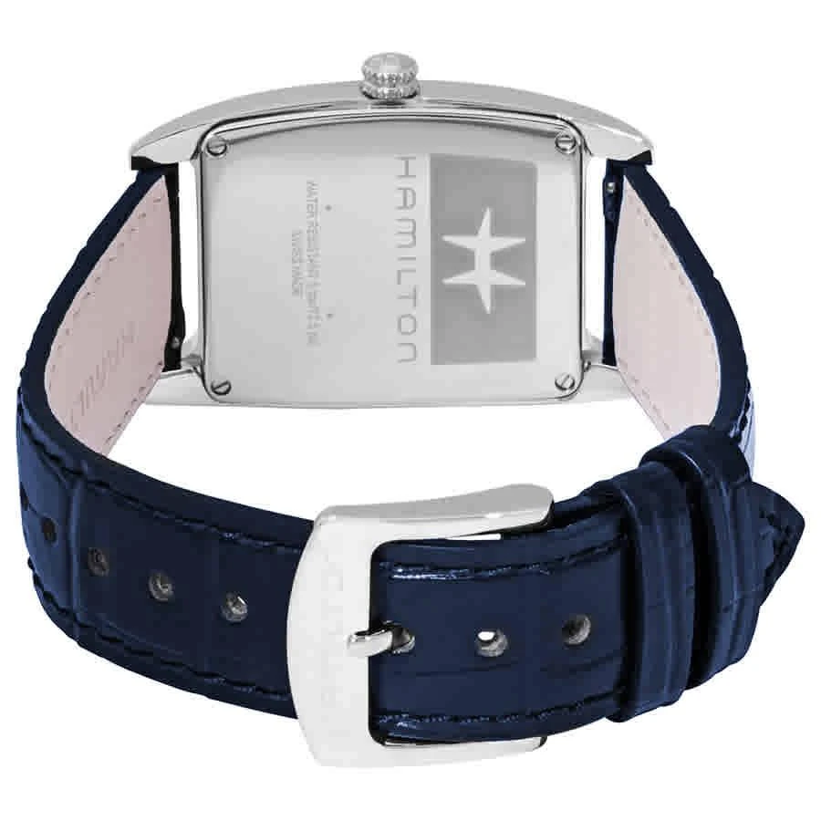 商品Hamilton|Boulton L Silver Dial Blue leather Ladies Watch H13421611,价格¥3605,第3张图片详细描述