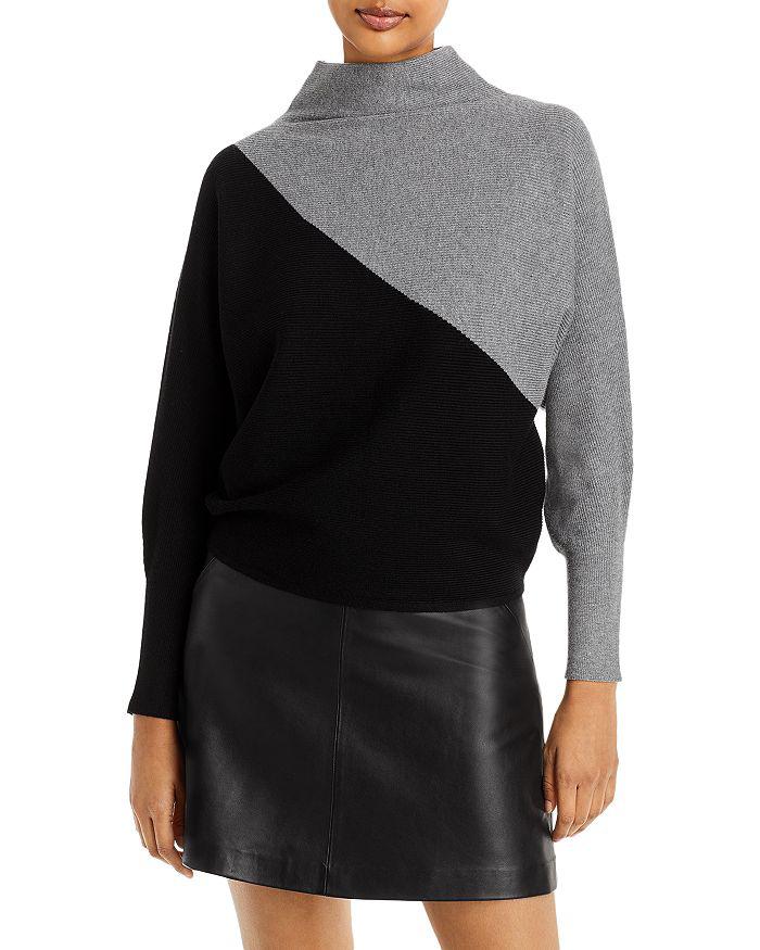 Color Block Dolman Sleeve Sweater商品第1张图片规格展示