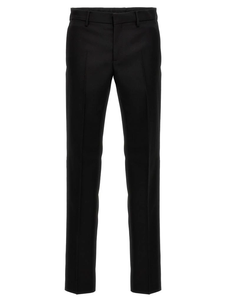 商品Versace|Formal Wool Pants Black,价格¥2181,第1张图片